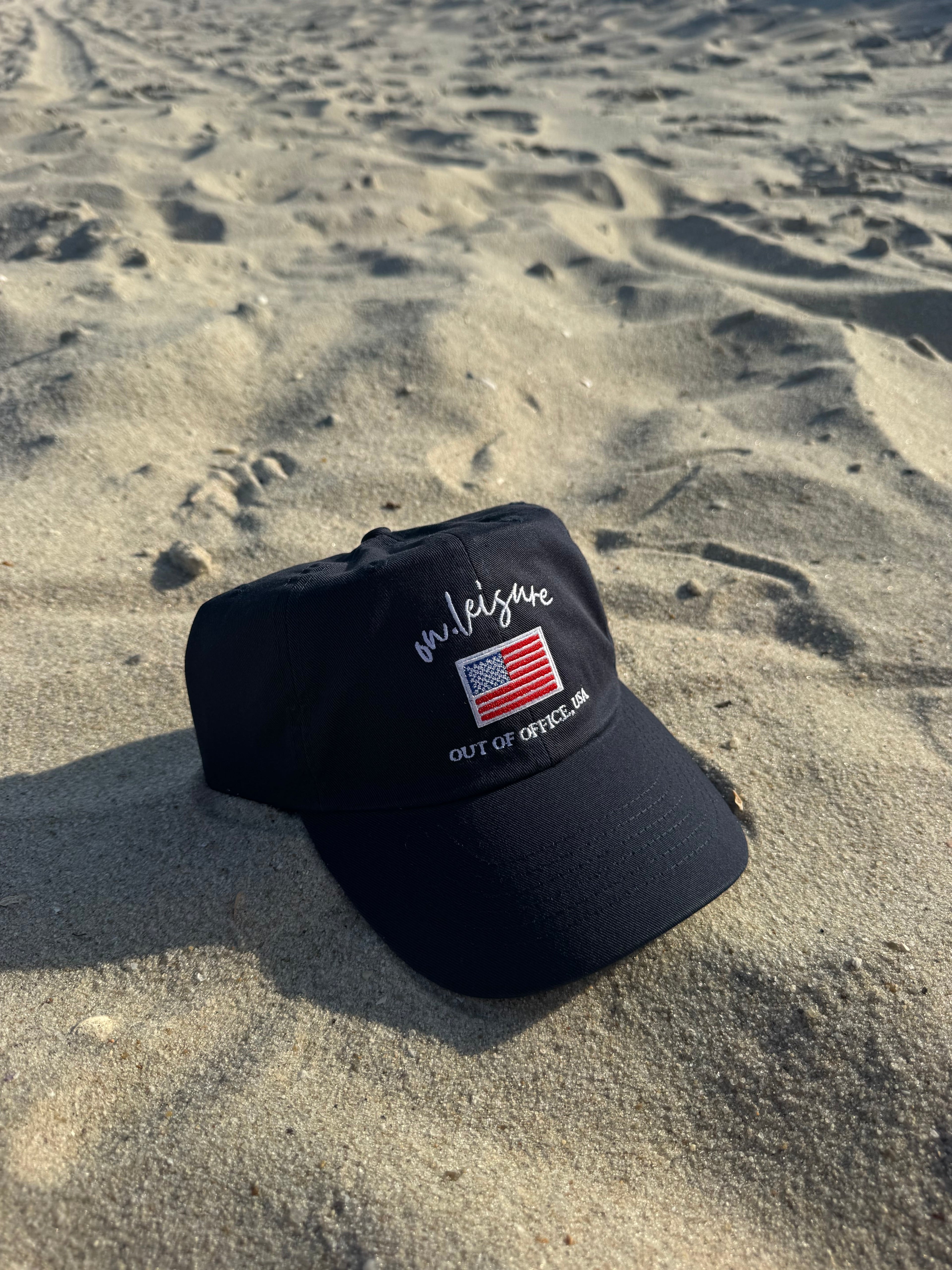 Out of Office: USA Edition Dad Hat Navy